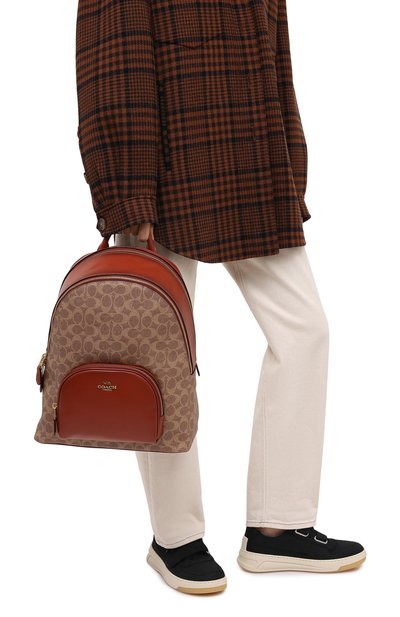 Рюкзак carrie COACH коричневого цвета по цене 54550 руб., арт. 1028, фото 5 Рюкзак carrie COACH, арт. 1028, фото 5