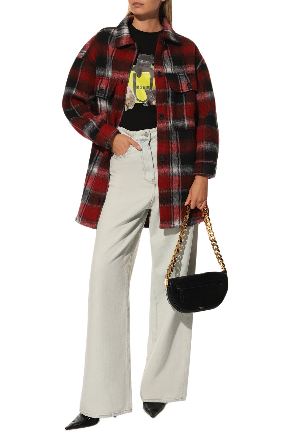 Хлопковая футболка MSGM, арт. 3341MDM172 227798, фото 2
