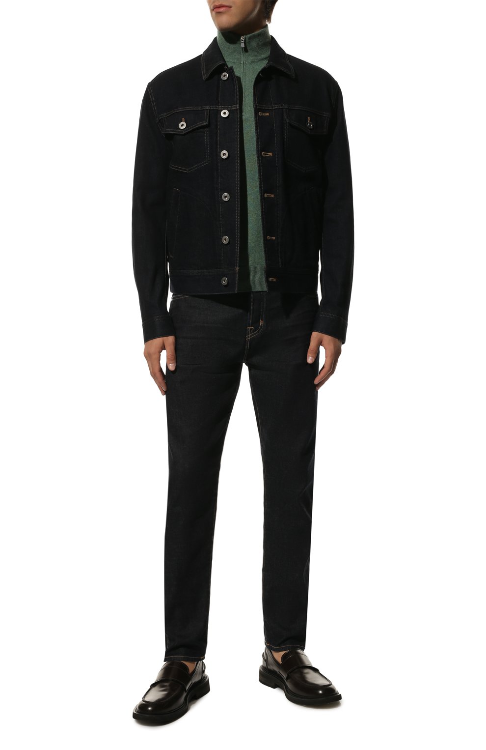 Кашемировый джемпер GRAN SASSO светло-зеленого цвета по цене 57250 руб., арт. 55126/15590, фото 2 Кашемировый джемпер GRAN SASSO, арт. 55126/15590, фото 2