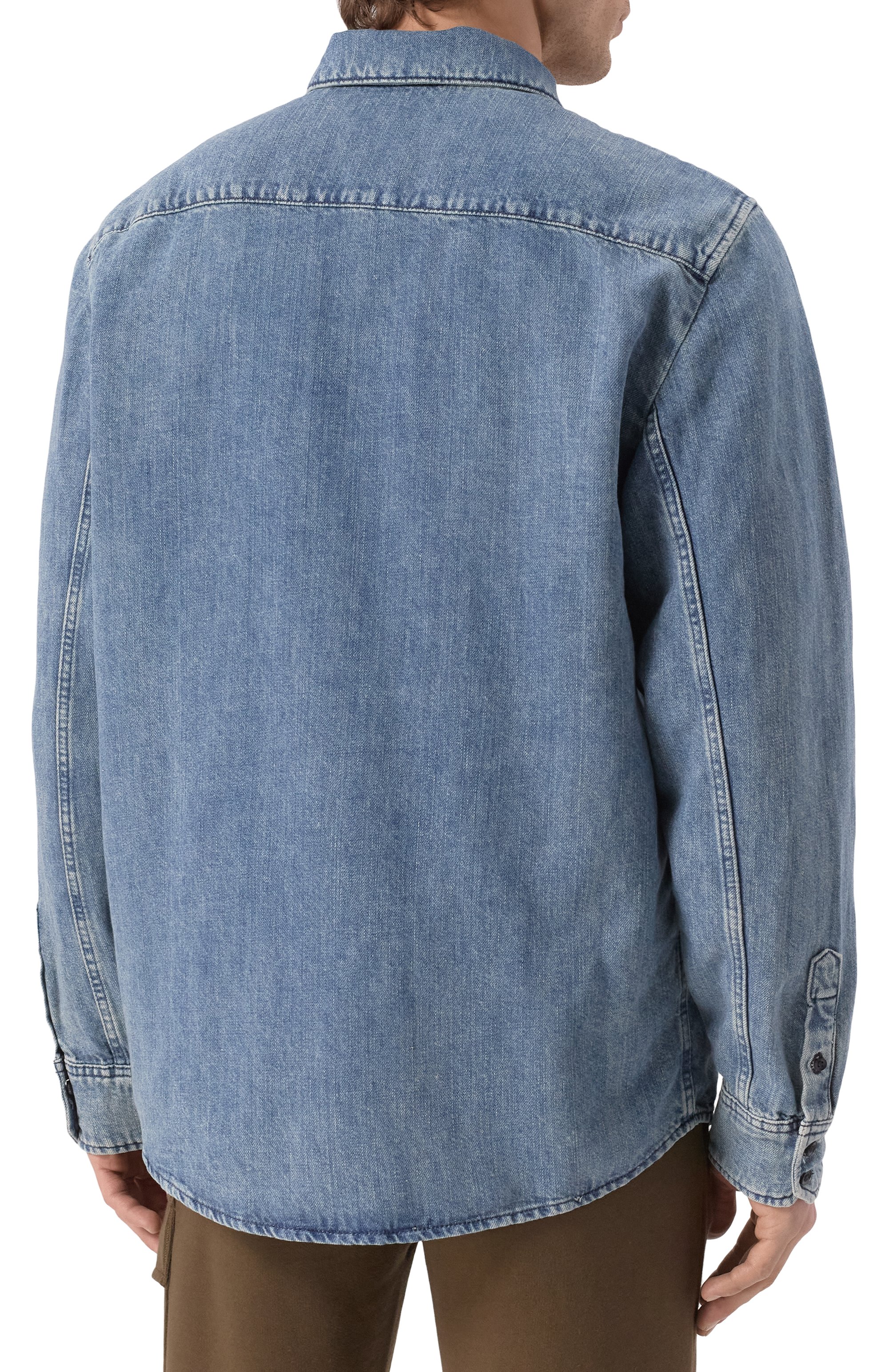 Джинсовая рубашка 7 FOR ALL MANKIND, арт. 7T666U03, фото 4