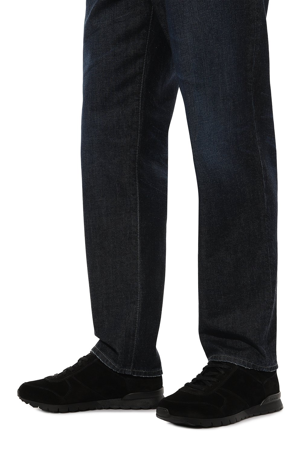 Замшевые кроссовки KITON, арт. USSA114N0097701, фото 3