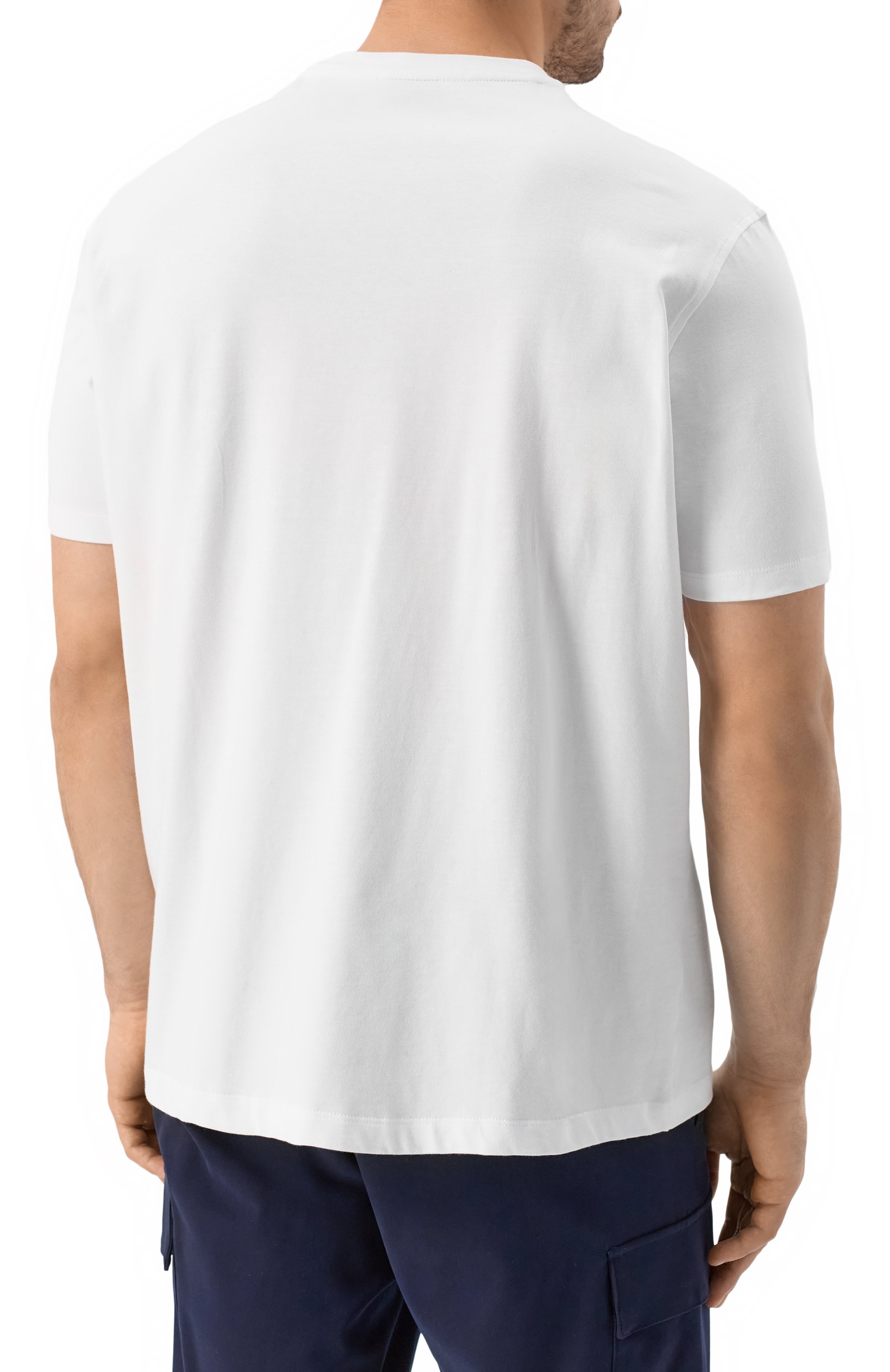 Хлопковая футболка PAUL&SHARK, арт. 25411088/XXL, фото 4