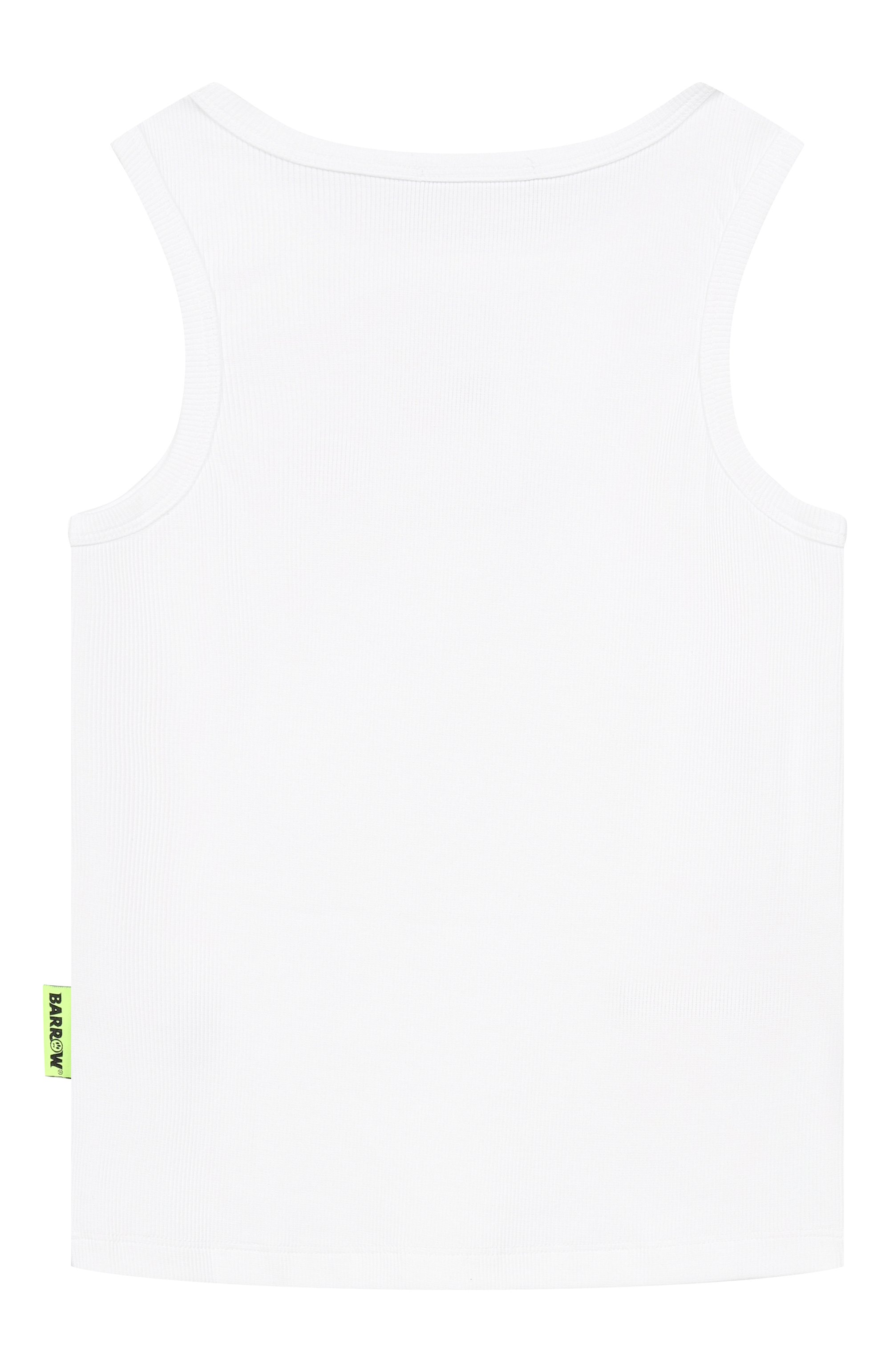 Хлопковая майка BARROW, арт. S6BKJGTA021, фото 2