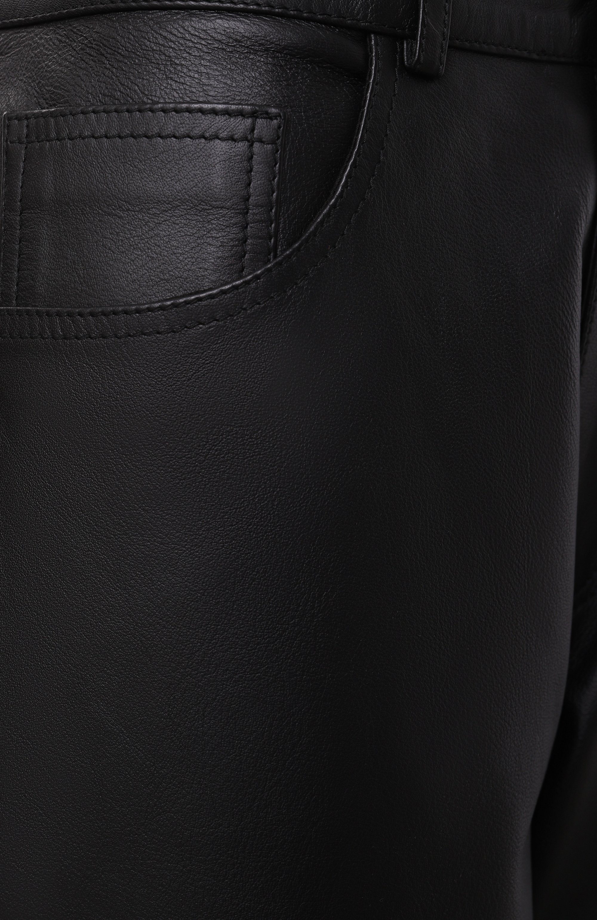 Кожаные брюки HAIKURE, арт. HEW03296PL002TP, фото 6