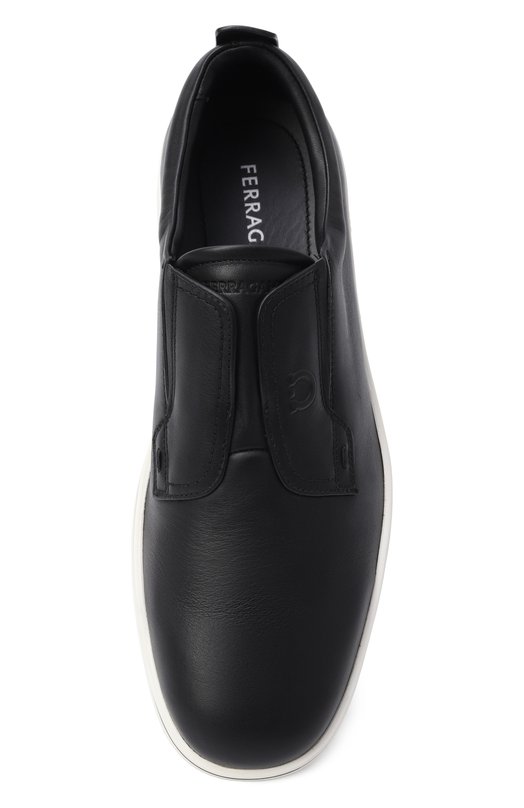 Кожаные кеды Urban Ferragamo 02A000/787042 Чёрный  02A000/787042 Фото 5