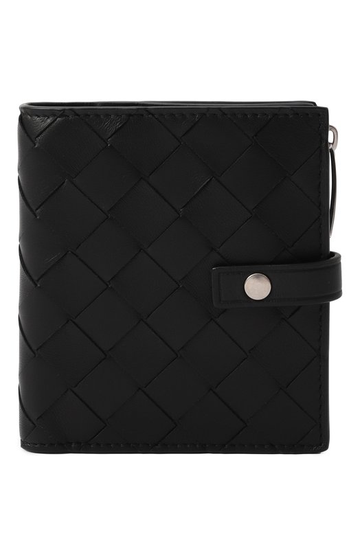 Кожаное портмоне Bottega Veneta 600270/V3UH2 Чёрный 600270/V3UH2