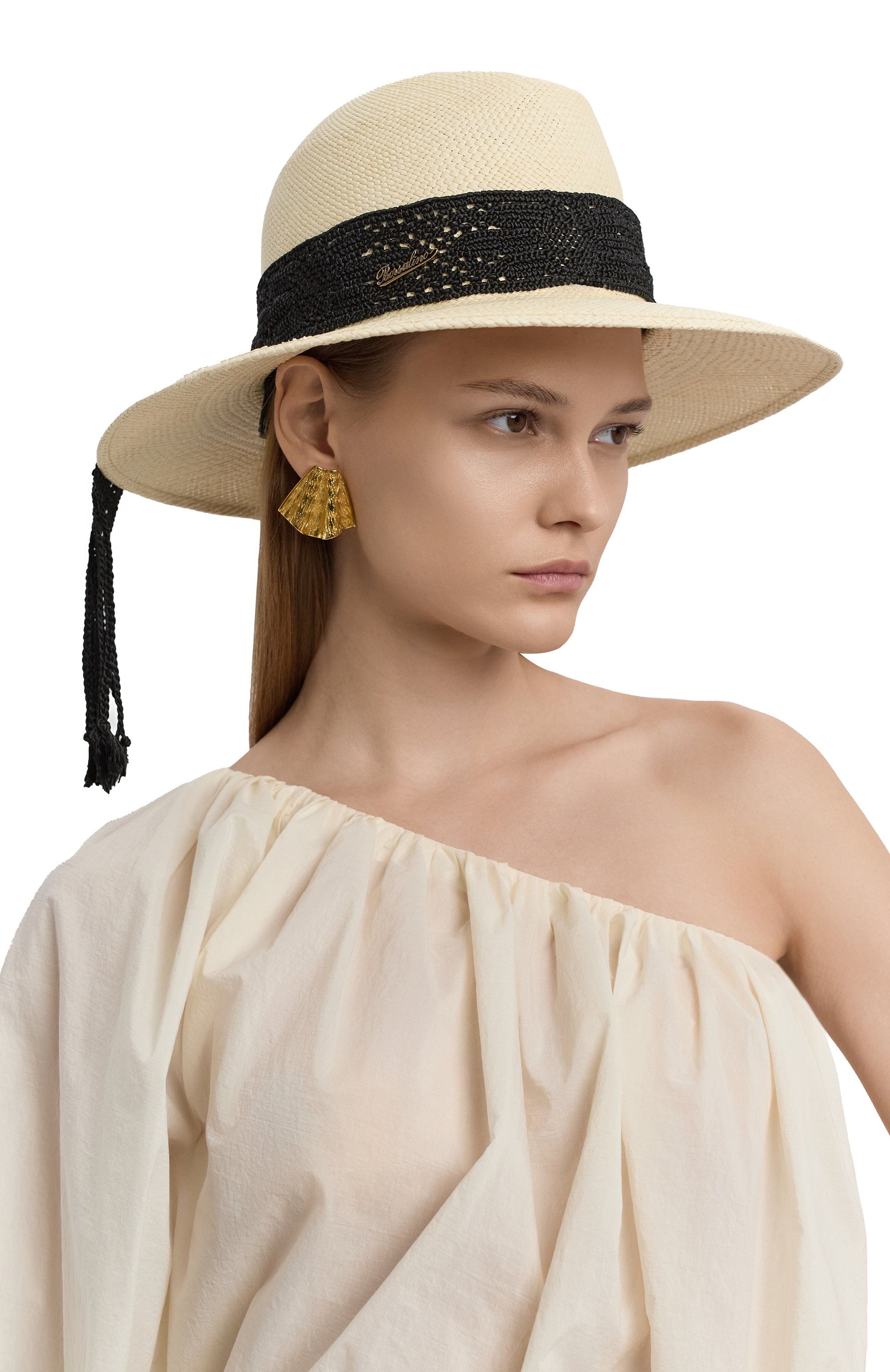 Соломенная шляпа claudette BORSALINO, арт. 234041, фото 2