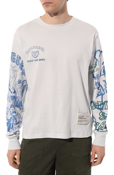 Хлопковый лонгслив DOMREBEL, арт. MDAYDREAM/L0NGSLEEVE TEE, фото 3