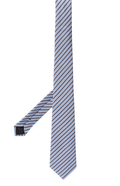 Галстук из шелка и хлопка GIORGIO ARMANI, арт. GM000800/TE20409, фото 3