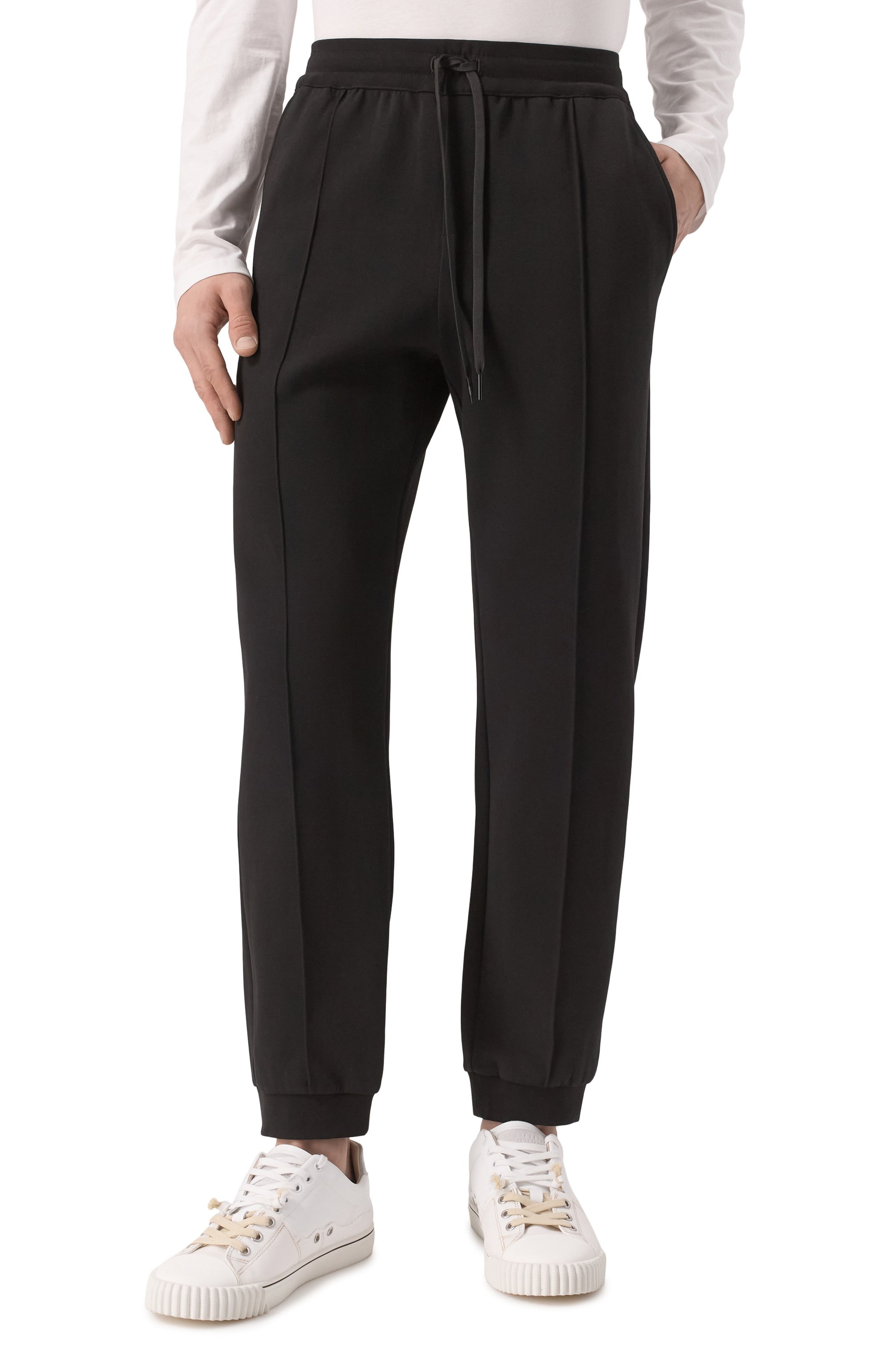 Хлопковые джоггеры DUNO черного цвета по цене 24450 руб., арт. CL0NE/LISS0NE, фото 3 Хлопковые джоггеры DUNO, арт. CL0NE/LISS0NE, фото 3