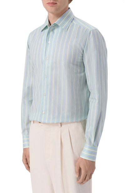 Сорочка из хлопка и льна MVST, арт. M26.CSM.B405/749-C0TT0N/LINEN, фото 3
