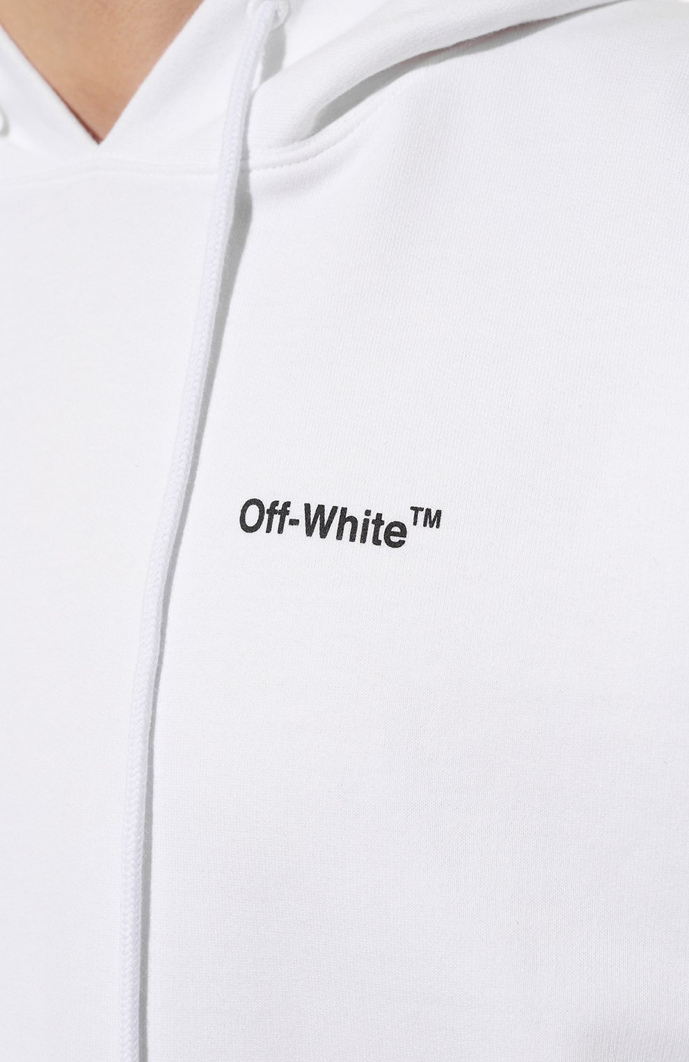 Хлопковое худи OFF-WHITE, арт. OMBB037C99FLE0010110, фото 5