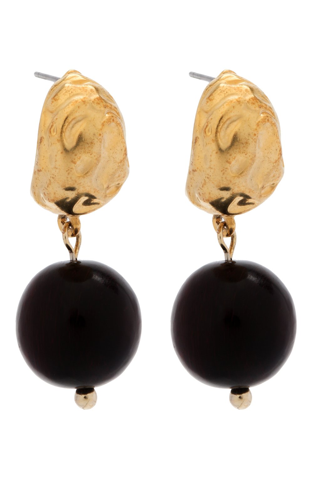 Серьги EXCLAIM бордового цвета по цене 8580 руб., арт. 042BRD3115E, фото 3 Серьги EXCLAIM, арт. 042BRD3115E, фото 3