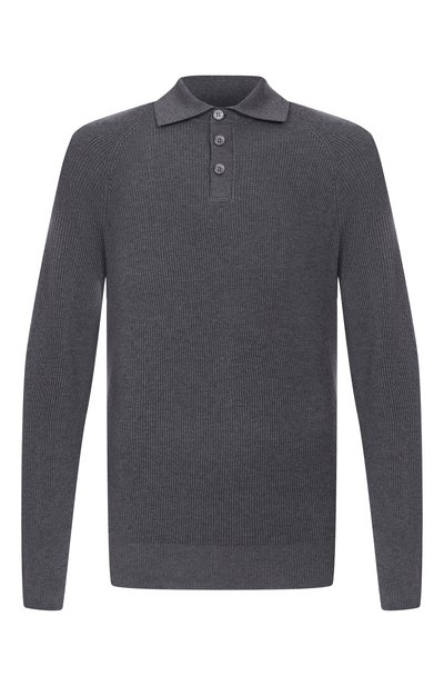 Мужская хлопковое поло BRUNELLO CUCINELLI, арт. M29400105