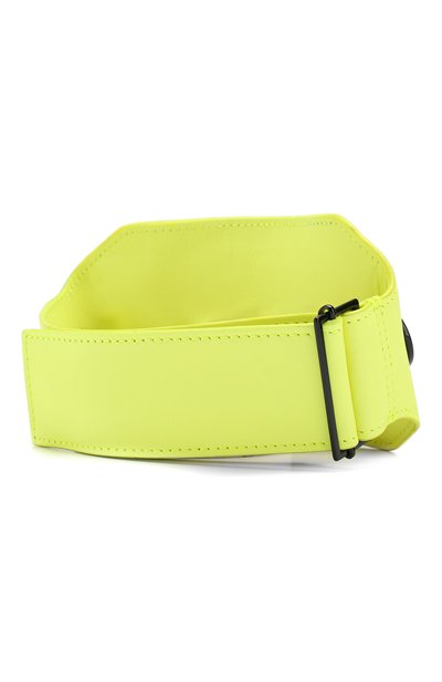 Кожаная сумка OFF-WHITE желтого цвета по цене 63000 руб., арт. 0WNA072S199830876210, фото 3 Кожаная сумка OFF-WHITE, арт. 0WNA072S199830876210, фото 3