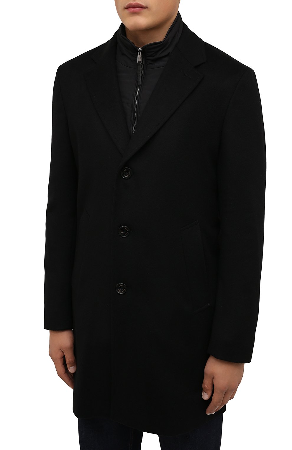 Шерстяное пальто BOSS, арт. 50463053, фото 3
