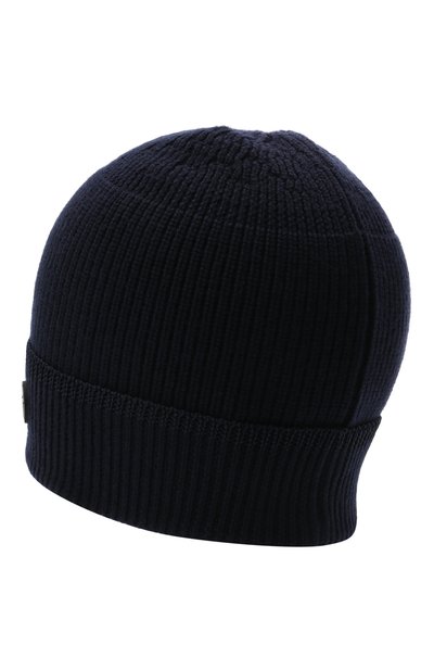 Шерстяная шапка BOGNER темно-синего цвета по цене 13300 руб., арт. 98662445, фото 2 Шерстяная шапка BOGNER, арт. 98662445, фото 2