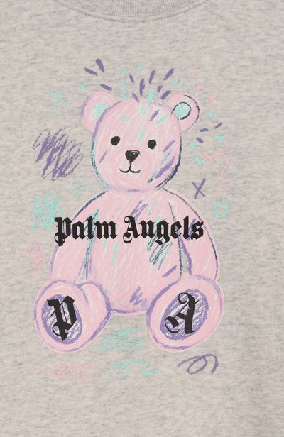 Хлопковый свитшот PALM ANGELS, арт. F6PAJGSW080, фото 3