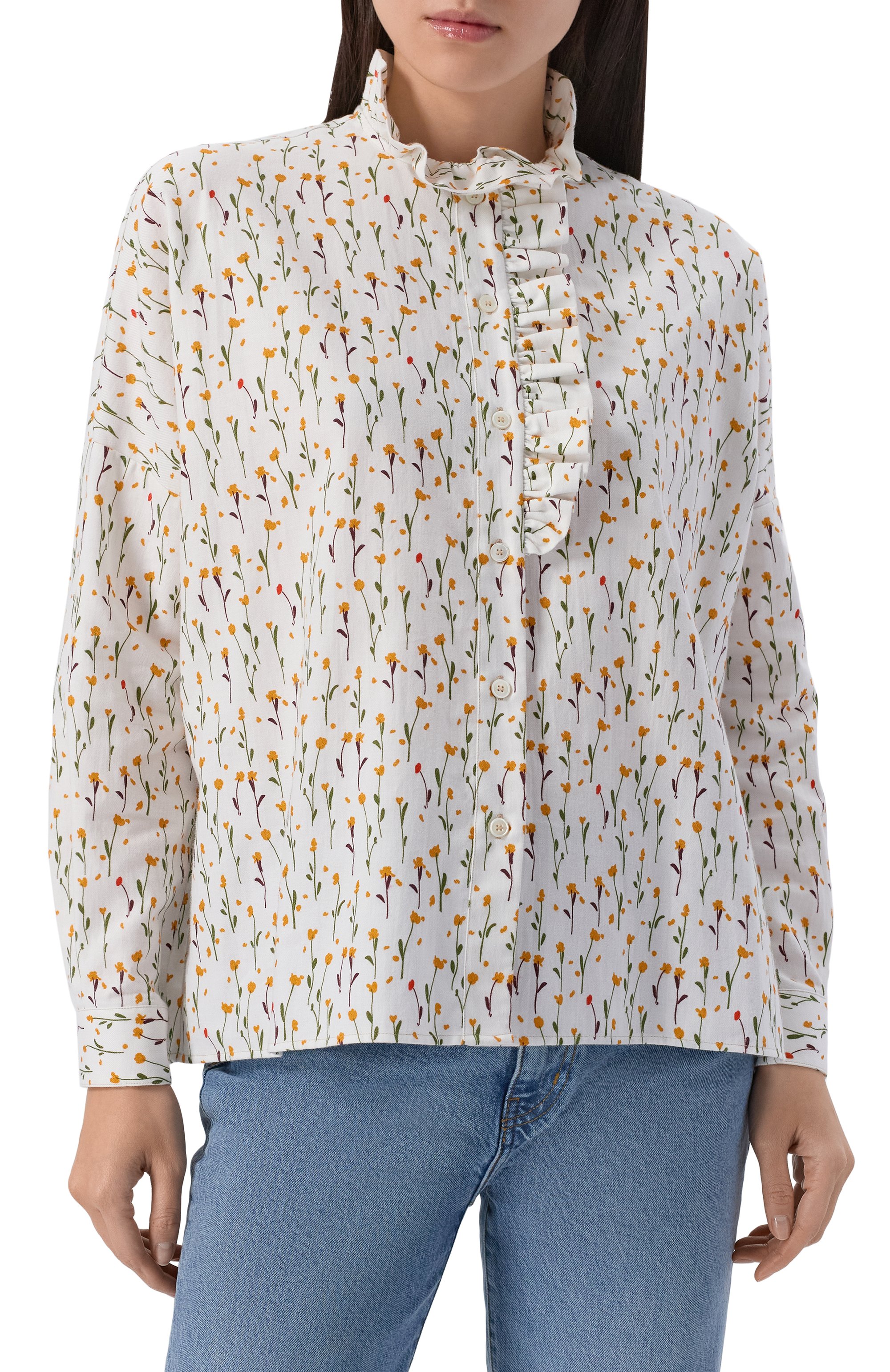 Хлопковая рубашка ACADEMIA, арт. GAIA/75DM5, фото 3