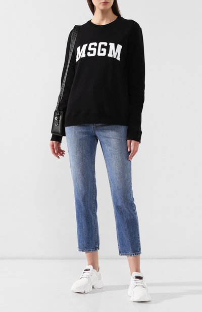 Хлопковый свитшот MSGM, арт. 2741MDM63 195799, фото 2