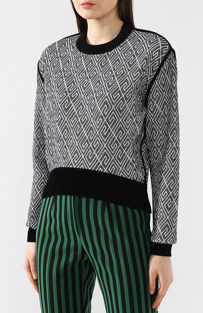 Пуловер из смеси хлопка и вискозы GIVENCHY, арт. BW905T4Z3W, фото 3