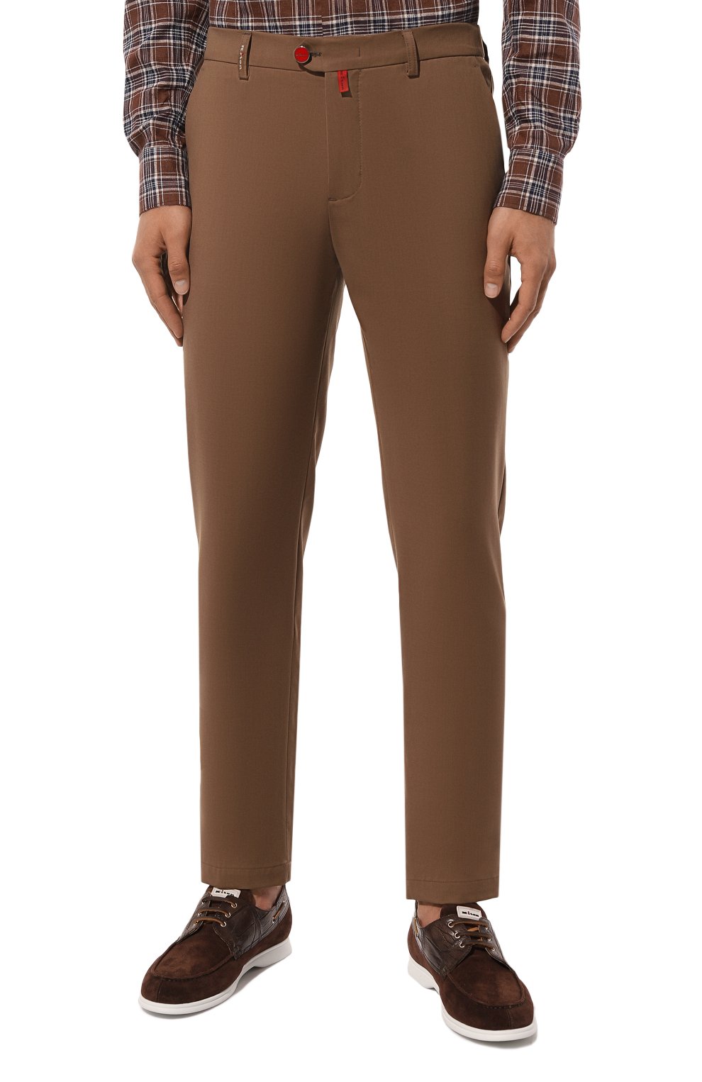 Шерстяные брюки KITON, арт. UFPPEK01024, фото 3