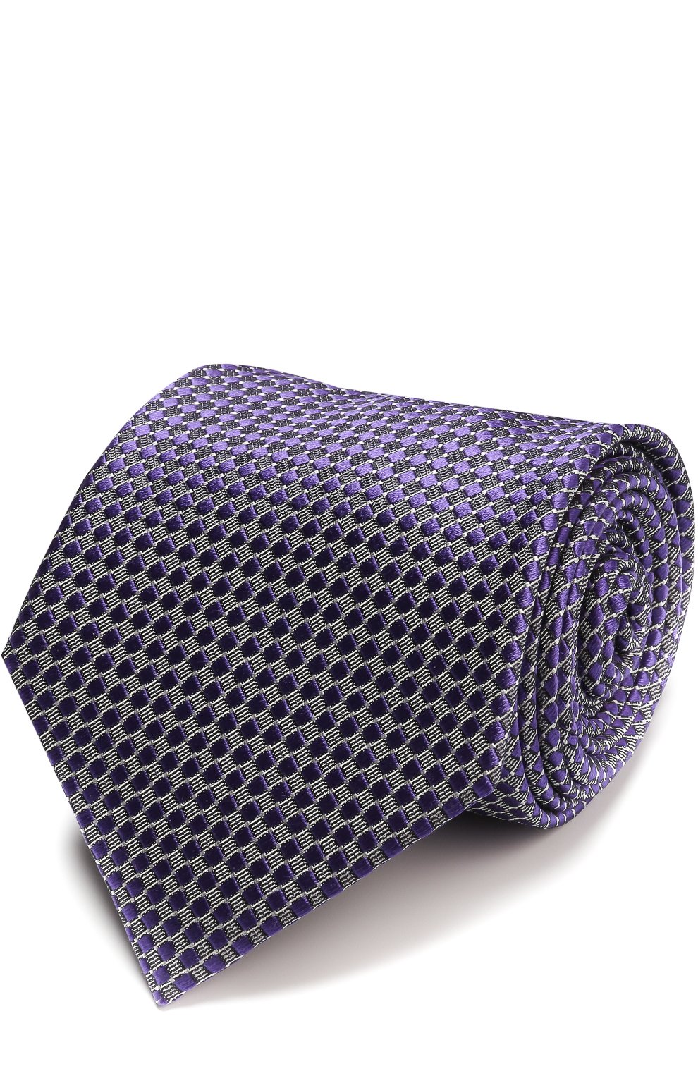 Шелковый галстук с узором ZEGNA, арт. Z9D671XW, фото 1