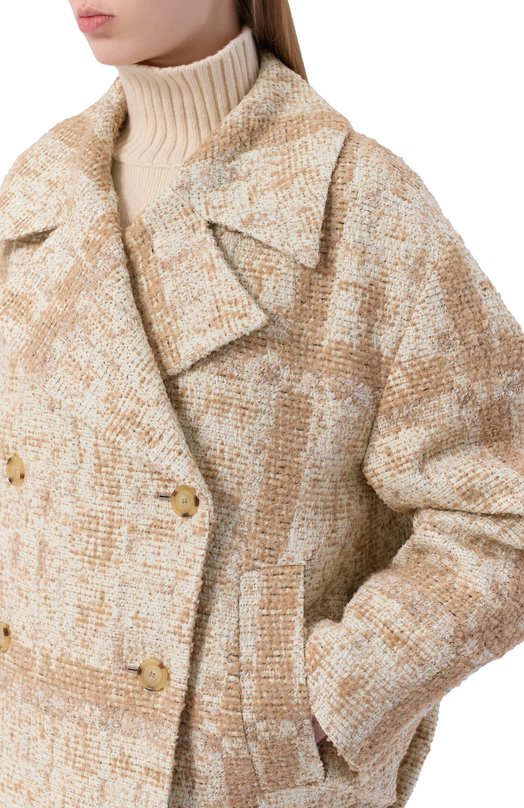 Полупальто BOSS 50553222 Бежевый  50553222 Фото 5