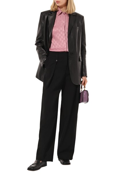 Шелковая рубашка GUCCI, арт. 627773 ZAEJF, фото 2