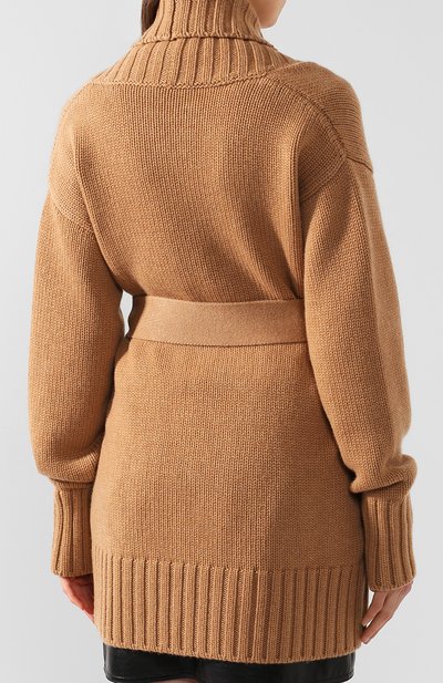 Кашемировый кардиган DOLCE & GABBANA бежевого цвета по цене 267500 руб., арт. FX502T/JAWPV, фото 4 Кашемировый кардиган DOLCE & GABBANA, арт. FX502T/JAWPV, фото 4
