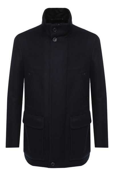 Мужская кашемировая куртка на молнии с воротником-стойкой ZEGNA, арт. CRC40/4R107