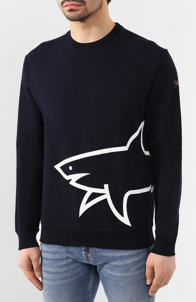 Хлопковый свитшот PAUL&SHARK, арт. P20P1855, фото 3