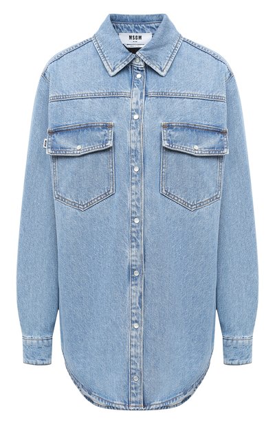Женская джинсовая рубашка MSGM, арт. 2943MDE40L 207639