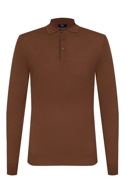 Мужская поло из кашемира и шелка FEDELI, арт. MU007091