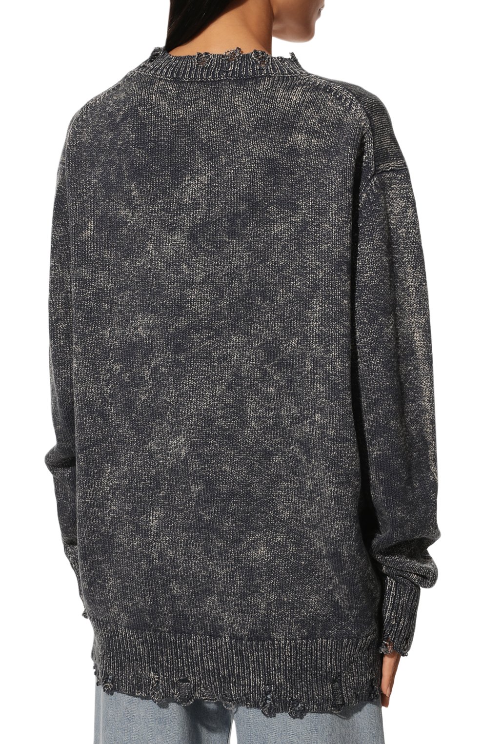 Хлопковый свитер ACNE STUDIOS, арт. A60338, фото 4