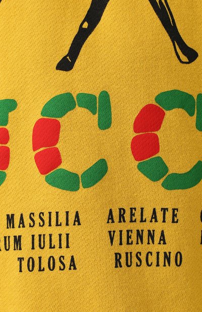 Хлопковый свитшот GUCCI, арт. 475532/XJAKP, фото 5