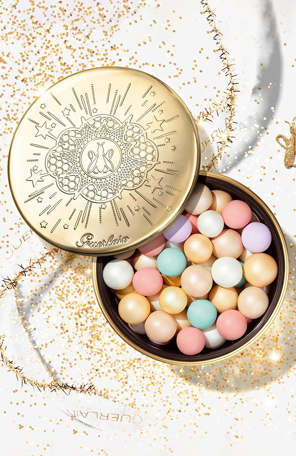 Пудра для лица в шариках météorites golden bee (25g) GUERLAIN, арт. G043348, фото 3