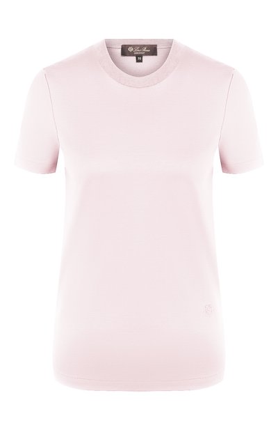 Женская хлопковая футболка LORO PIANA, арт. FAI5069