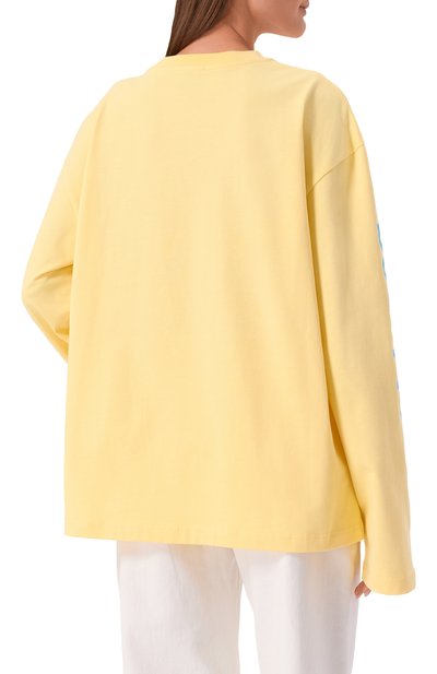 Хлопковый лонгслив CASABLANCA, арт. M-SP26-JTS-062-01, фото 4