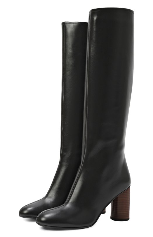 Кожаные сапоги Co 0723TRE-BLA Чёрный 0723TRE-BLA