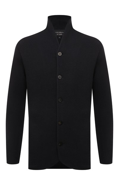 Мужской кардиган из шерсти и хлопка EMPORIO ARMANI, арт. EM000513/AF12224