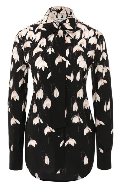 Женская шелковая блузка VALENTINO, арт. SB3AB14H4PE