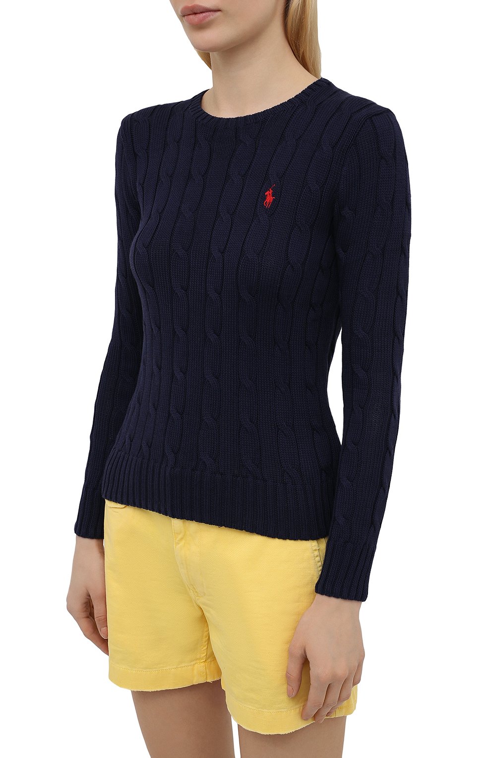 Хлопковый пуловер POLO RALPH LAUREN, арт. 211580009, фото 3