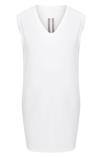 Женский хлопковый топ RICK OWENS, арт. RP20F2102/JA