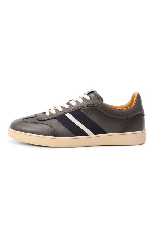 Кожаные кеды Retro Crest Bally MSK0F7/VT172 Серый  MSK0F7/VT172 Фото 3