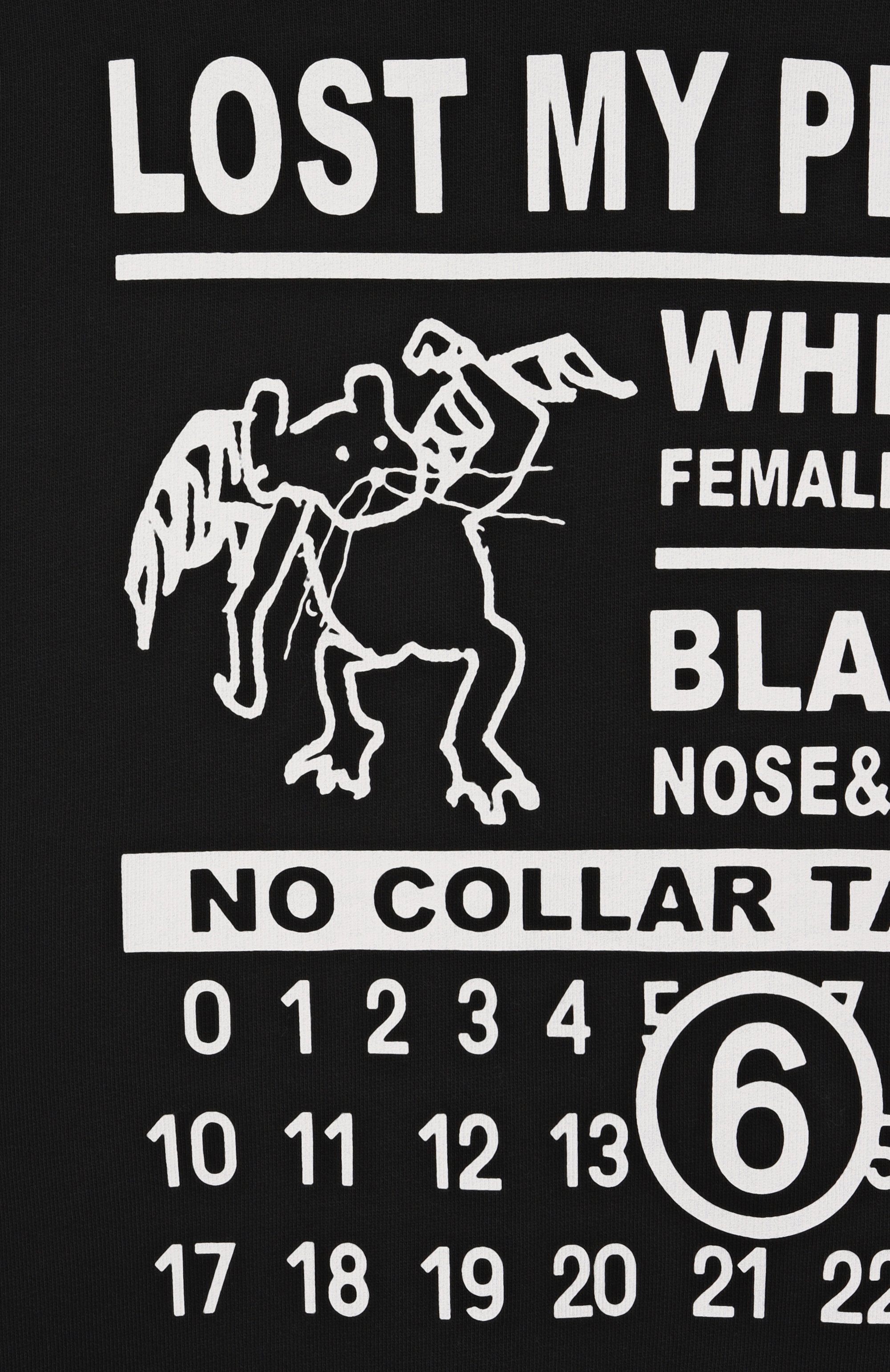 Хлопковое худи MM6, арт. M60903/MM04H, фото 3