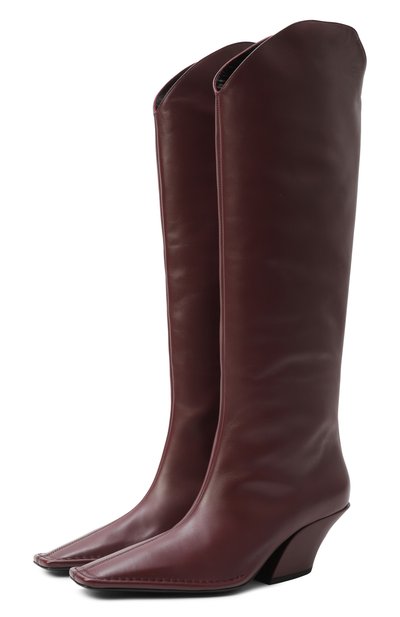 Женские кожаные казаки MUGLER, арт. MUWFW26FS225_TL074