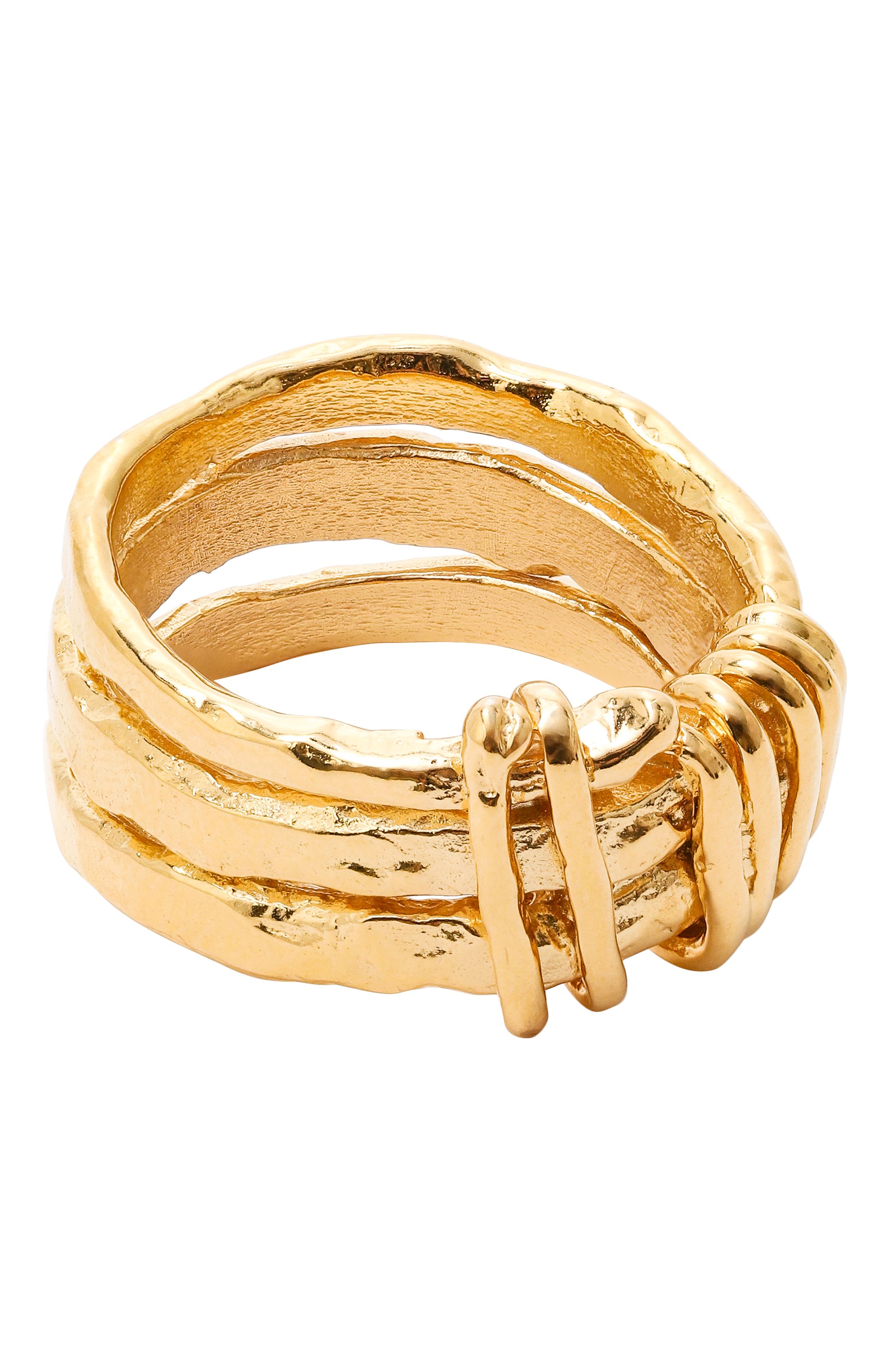 Кольцо saxon SEVENWORLDS золотого цвета по цене 17600 руб., арт. SW408, фото 1 Кольцо saxon SEVENWORLDS, арт. SW408, фото 1