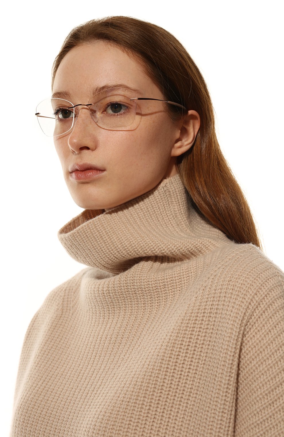 Оправа SILHOUETTE золотого цвета по цене 32900 руб., арт. 5541/3530, фото 2 Оправа SILHOUETTE, арт. 5541/3530, фото 2