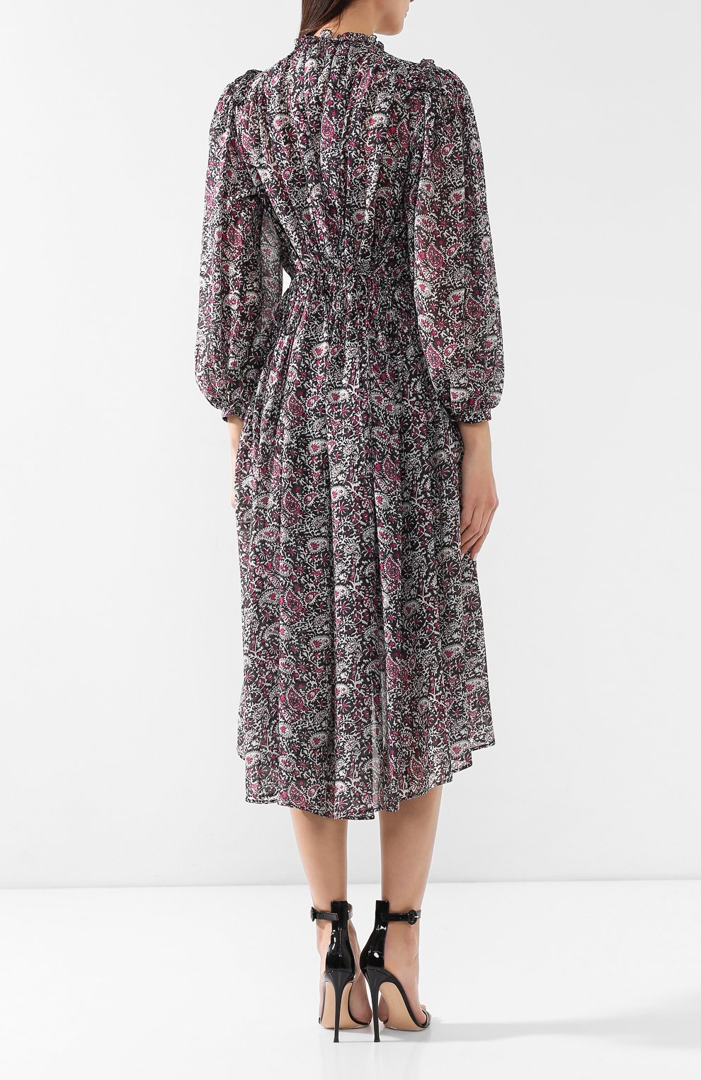 Шелковое платье ISABEL MARANT, арт. R01300-19P027I/N0RJA, фото 4
